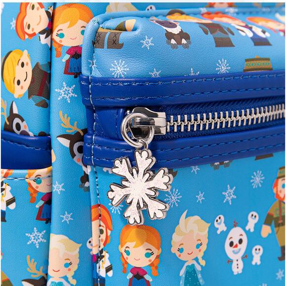NWT! Disney Loungefly Frozen Chibi Mini Backpack - Picture 4 of 11